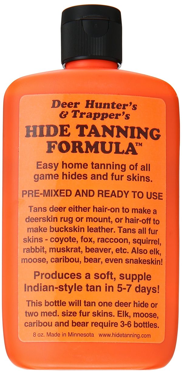 Deer Hunter's & Trapper's Hide Tanning Formula